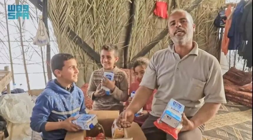أبناء الشعب الفلسطيني يشكرون المملكة على مساعدات "الملك سلمان للإغاثة"