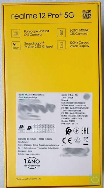تكنولوجيا: تسريبات تكشف عن المواصفات الرئيسية لهاتف Realme 12 Pro Plus