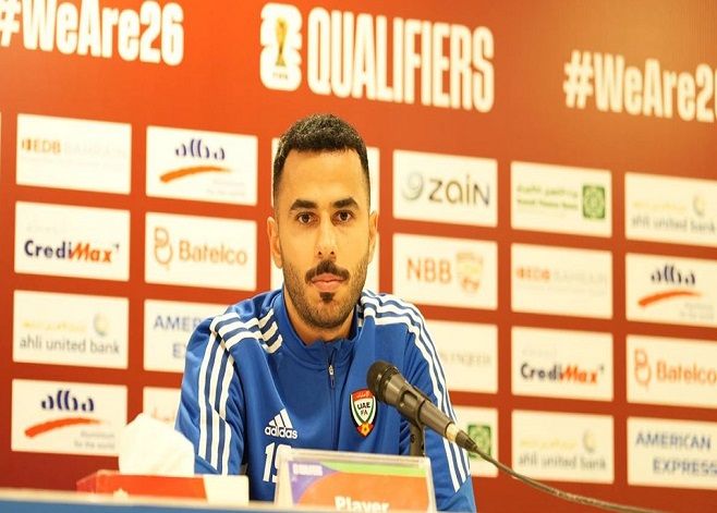 الامارات | الظنحاني يعتذر للجمهور الإماراتي بعد الخسارة الآسيوية.. "أتحمل المسؤولية"