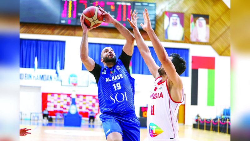 الامارات | النصر يفاجئ منتخب تونس في «سلة دبي»