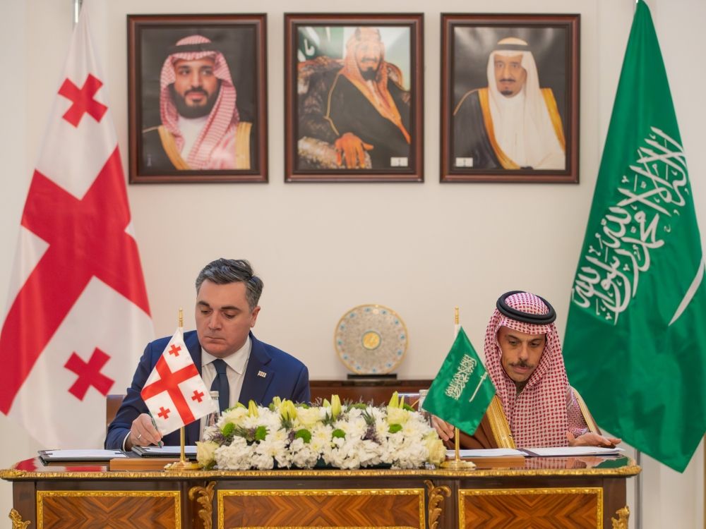 وزير الخارجية ونظيره الجورجي يوقعان مذكرة  إنشاء مجلس تنسيق بين البلدين