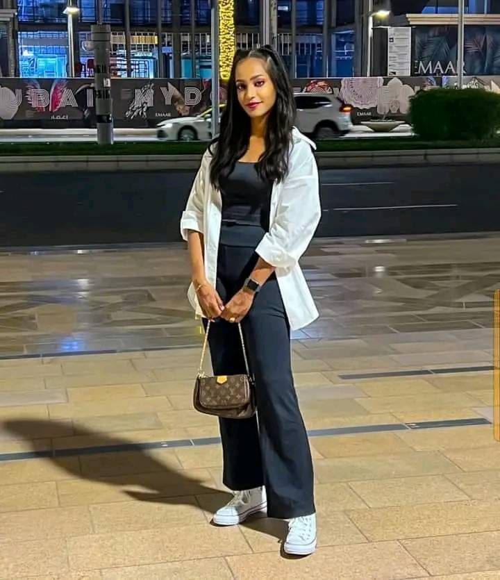 شاهد بالصورة.. حسناء السودان المشاركة في ملكة جمال العالم تسابيح دياب تظهر بإطلالة جديدة بعد نهاية المسابقة وتقول: (القروش رايحة والسماحة مع العمر بتروح إختار القلب والروح)