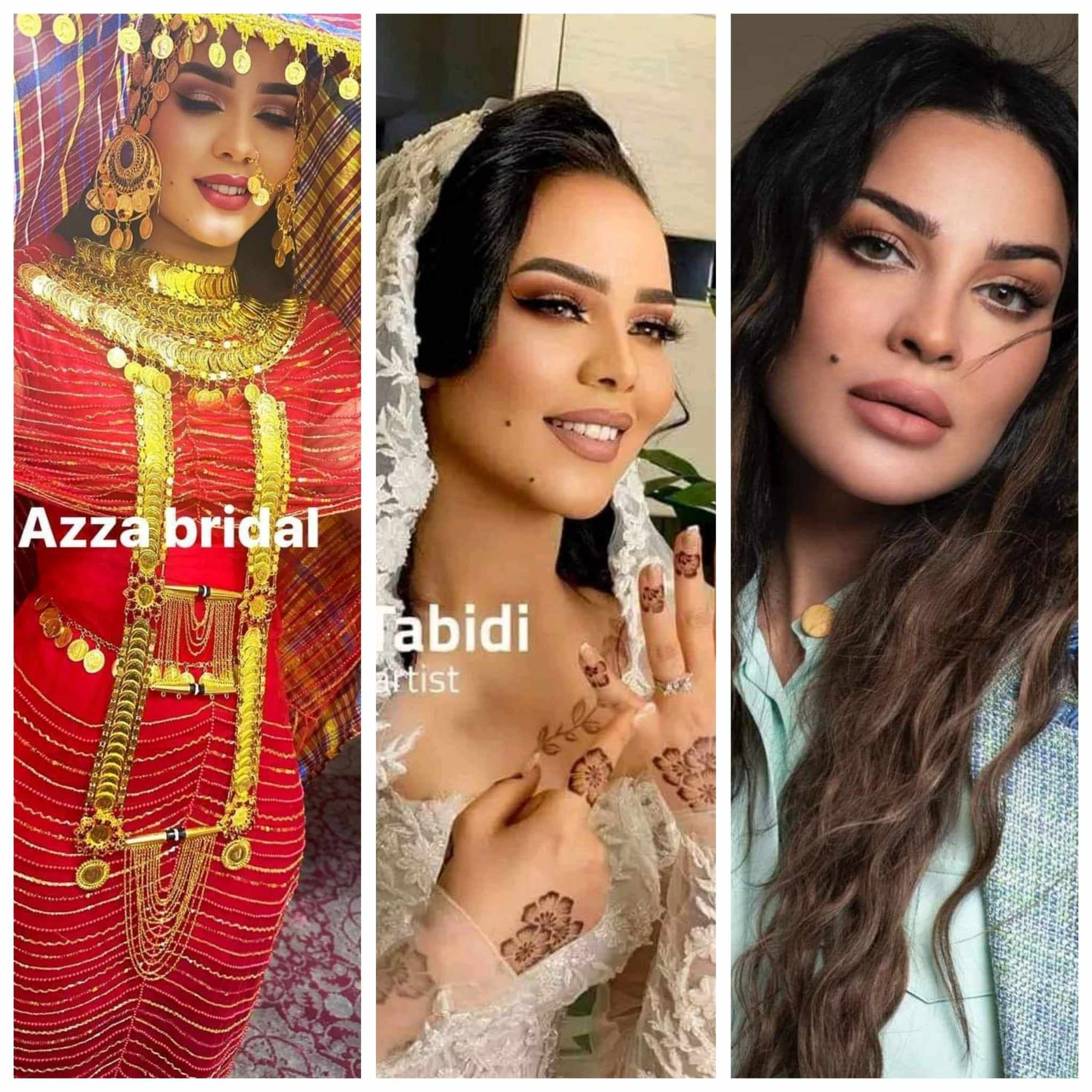 شاهد بالصور.. بسبب جمالها الملفت.. جمهور مواقع التواصل بالسودان يشبه عروس الفنان مأمون سوار الدهب “هند” بالممثلة اللبنانية نادين نجيم