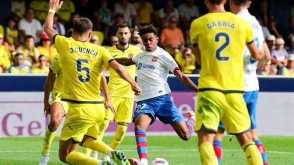 برشلونة يخسر بخماسية أمام فياريال في الدوري الإسباني