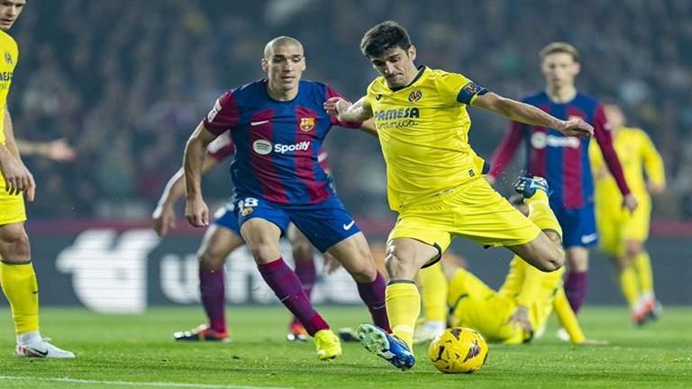 برشلونة يواصل التعثر ويسقط أمام فياريال في مباراة مثيرة