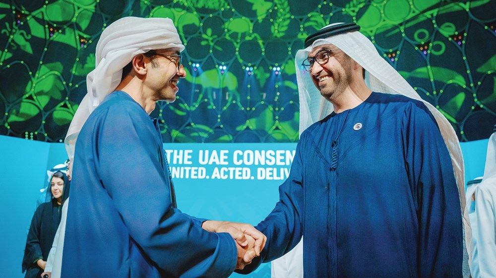 عبدالله بن زايد: «COP28» نجح في توفيق آراء المجتمع الدولي وإقرار «اتفاق الإمارات»