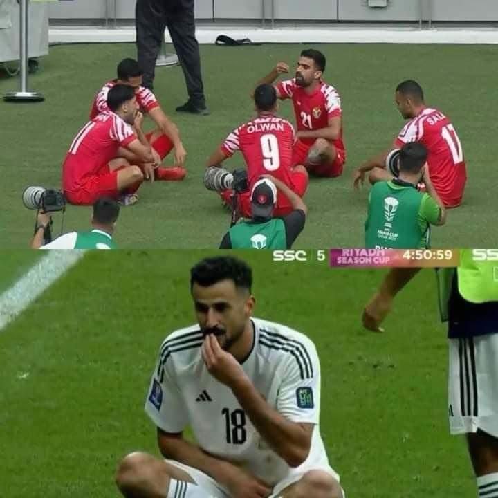 انتقادات لاذعة لحكم مباراة العراق والأردن