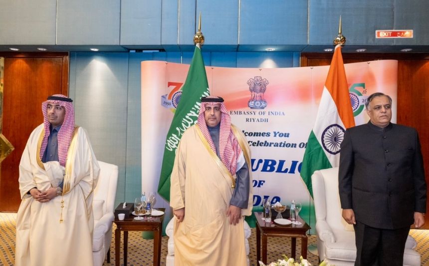 وكيل إمارة الرياض يحضر حفل سفارة الهند لدى المملكة في ذكرى اليوم الوطني