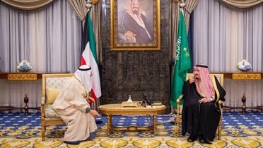الخليج اليوم .. الملك سلمان يجتمع مع أمير الكويت في الرياض