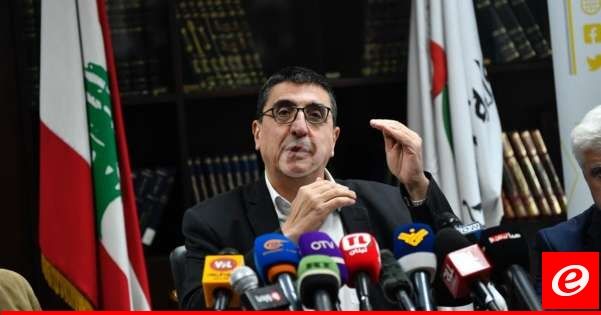 حجار عرض كيفية الاستجابة لحال الطوارىء بالجنوب وبرامج الدعم المالي: نتحرك باتجاه الدول المانحة للتمويل