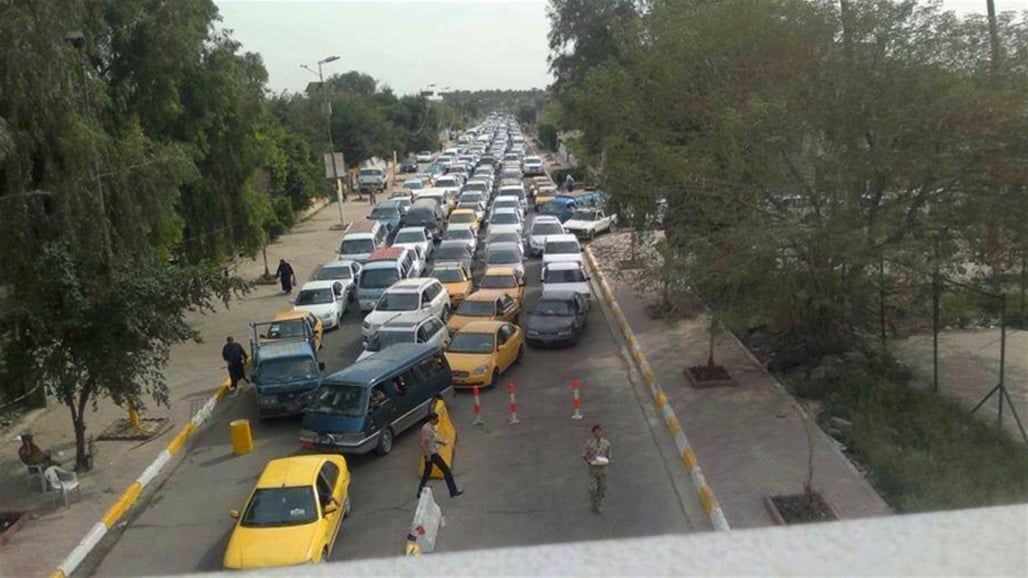 خارطة بمعظم الشوارع المزدحمة في بغداد الآن.. تعرّف عليها