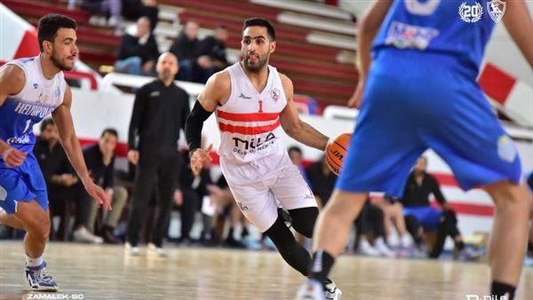 الزمالك يهزم المصرية للاتصالات بدوري سوبر السلة