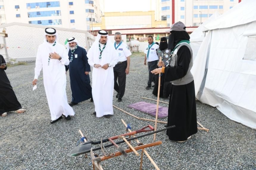 تعليم مكة يختتم فعاليات الدراسة الأولية للشارة الخشبية للقائدات الكشفيات