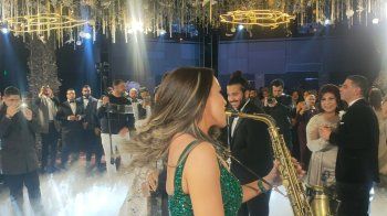 عصام كاريكا يحتفل بزواج إبنته مي بحضور حميد الشاعري وتامر حسين وعزيز الشافعي