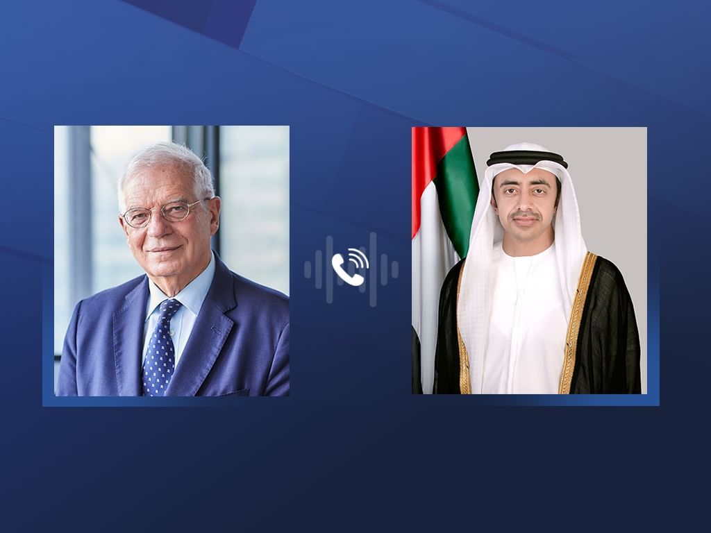 الخليج اليوم .. عبدالله بن زايد وبوريل يبحثان هاتفياً التطورات الراهنة بالمنطقة