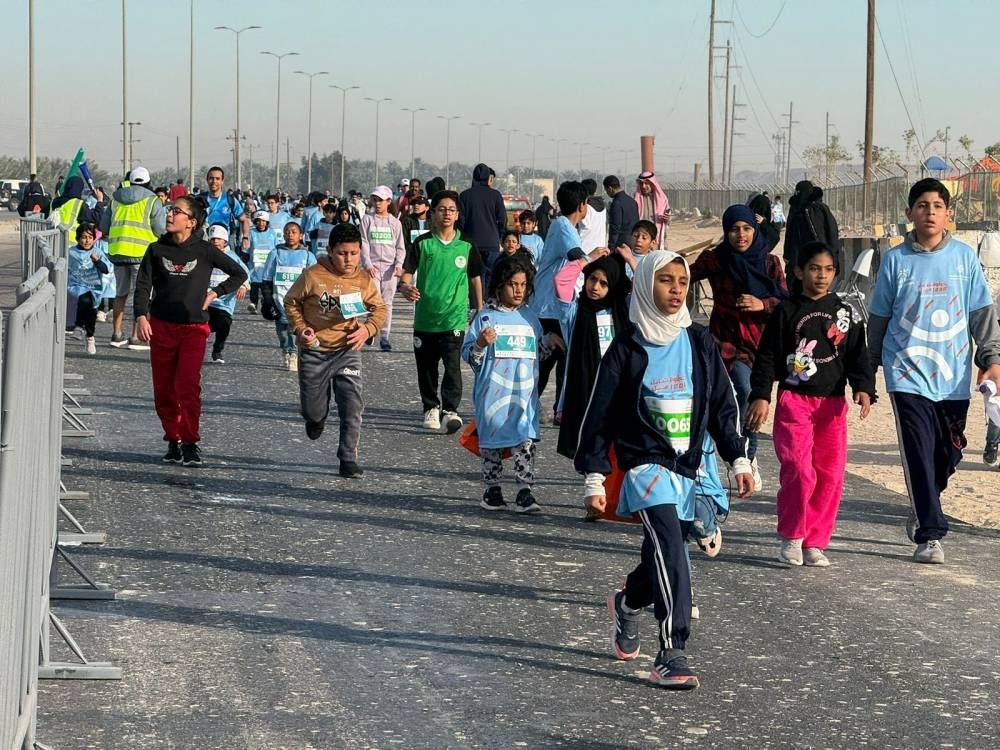 12 ألف متسابق في الحسا تركض