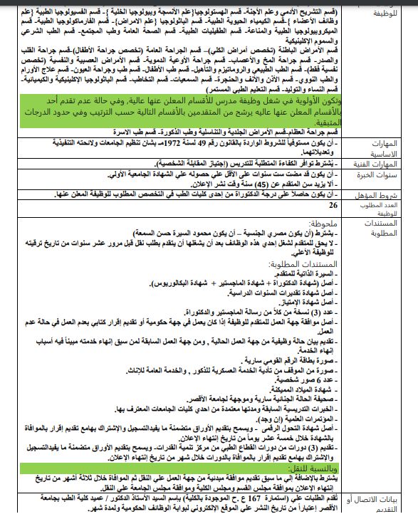 وظائف الحكومة المصرية لشهر فبراير 2024 وظائف بوابة الحكومة المصرية