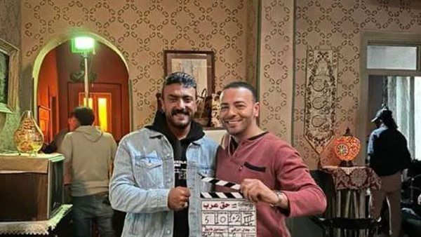 أول صورة للفنان محمد أحمد ماهر من كواليس "حق عرب"