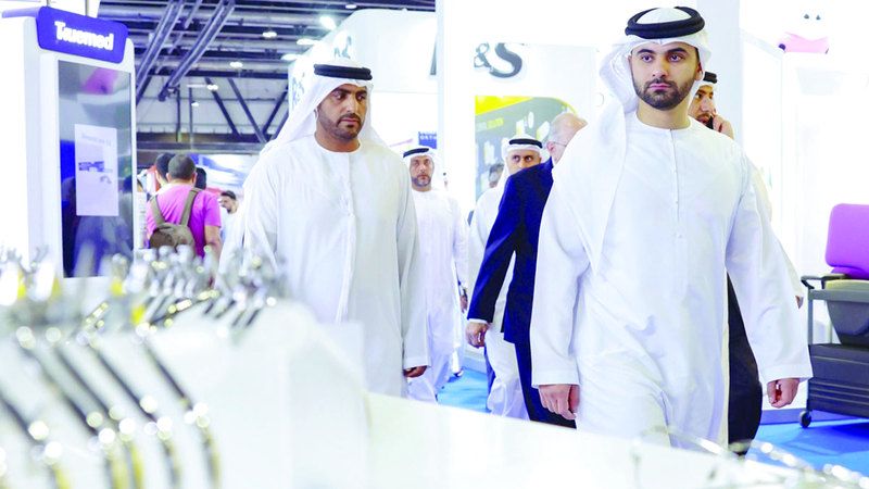 الامارات | منصور بن محمد يفتتح «إيدك دبي 2024»