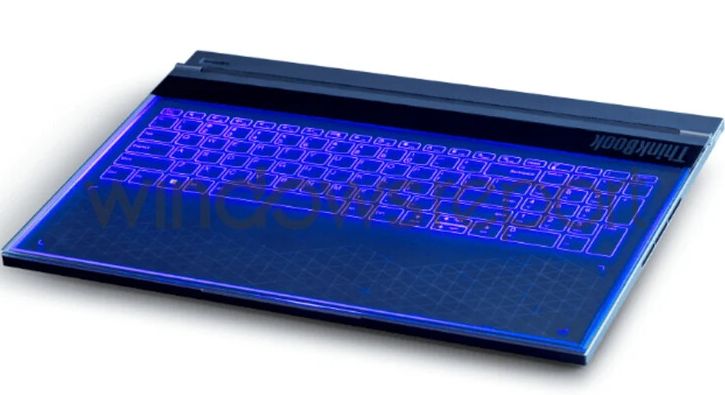 تكنولوجيا: صور تكشف عن تصميم جهاز Lenovo ThinkBook الشفاف قبل فعاليات MWC 2024