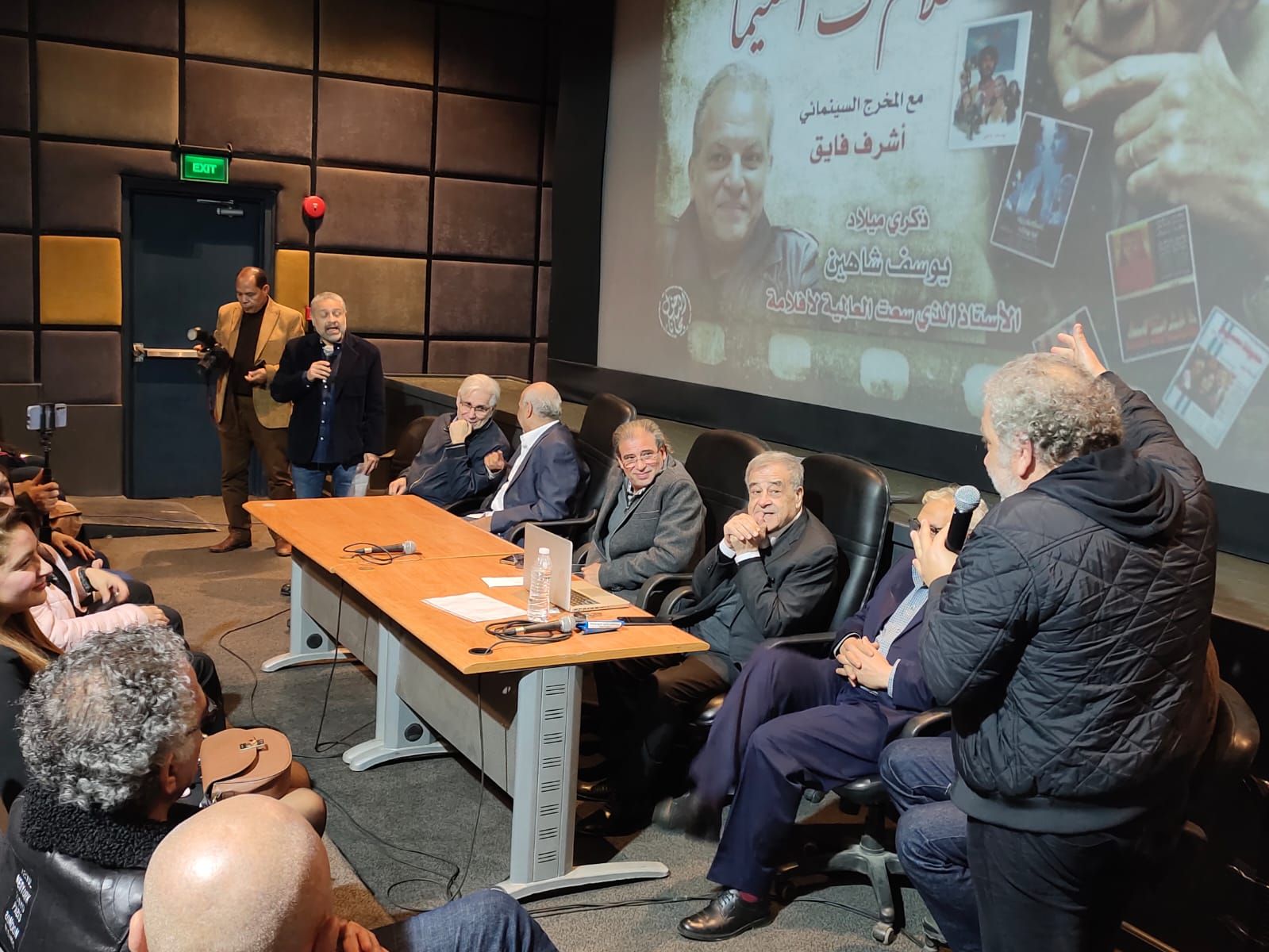 خالد يوسف وجابى خوري وحسين القلا يحتفون بذكرى يوسف شاهين في "كلام ف السيما"