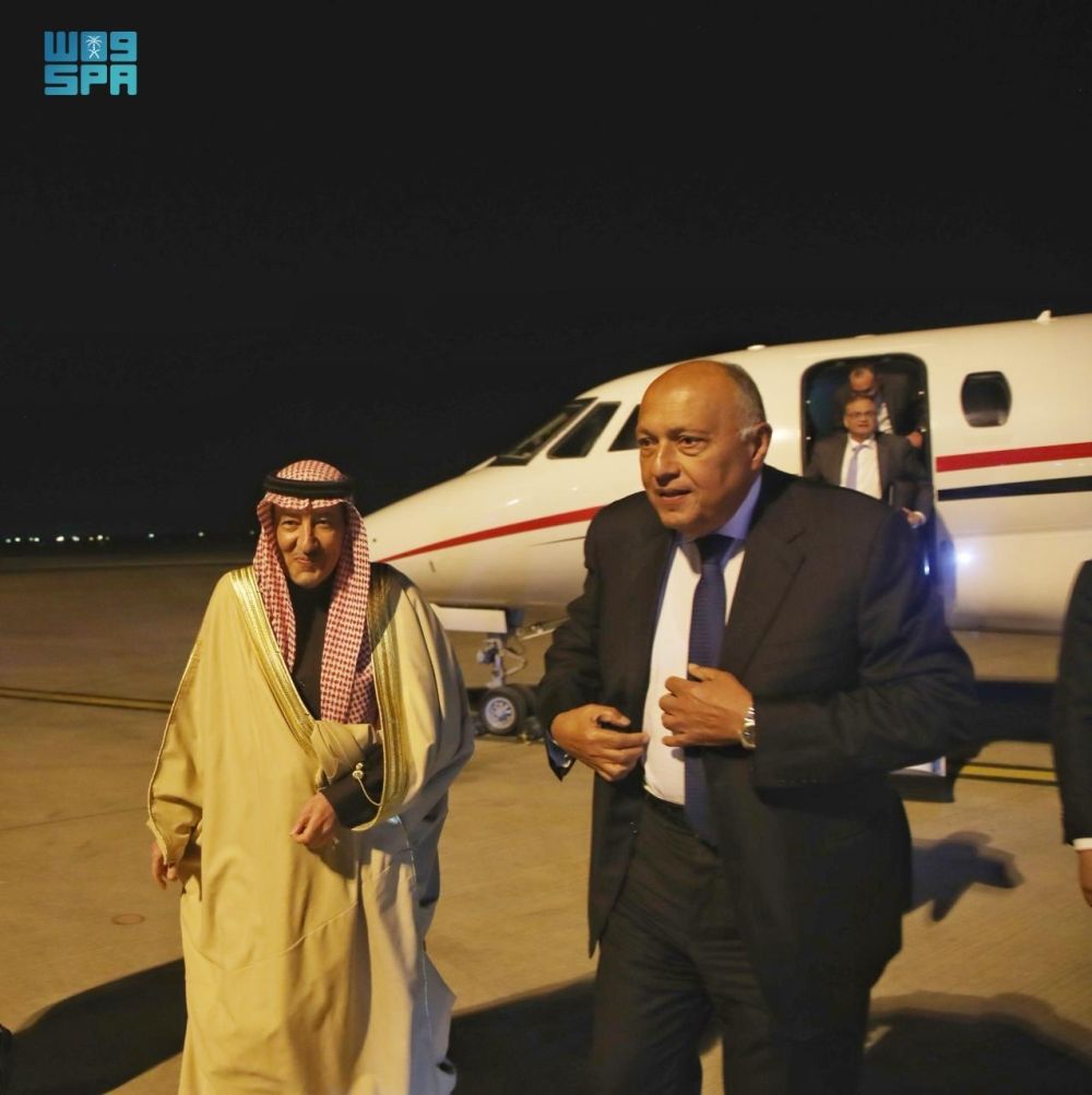 وزراء الخارجية العرب يتوافدون على الرياض للمشاركة باجتماع غزة التشاوري