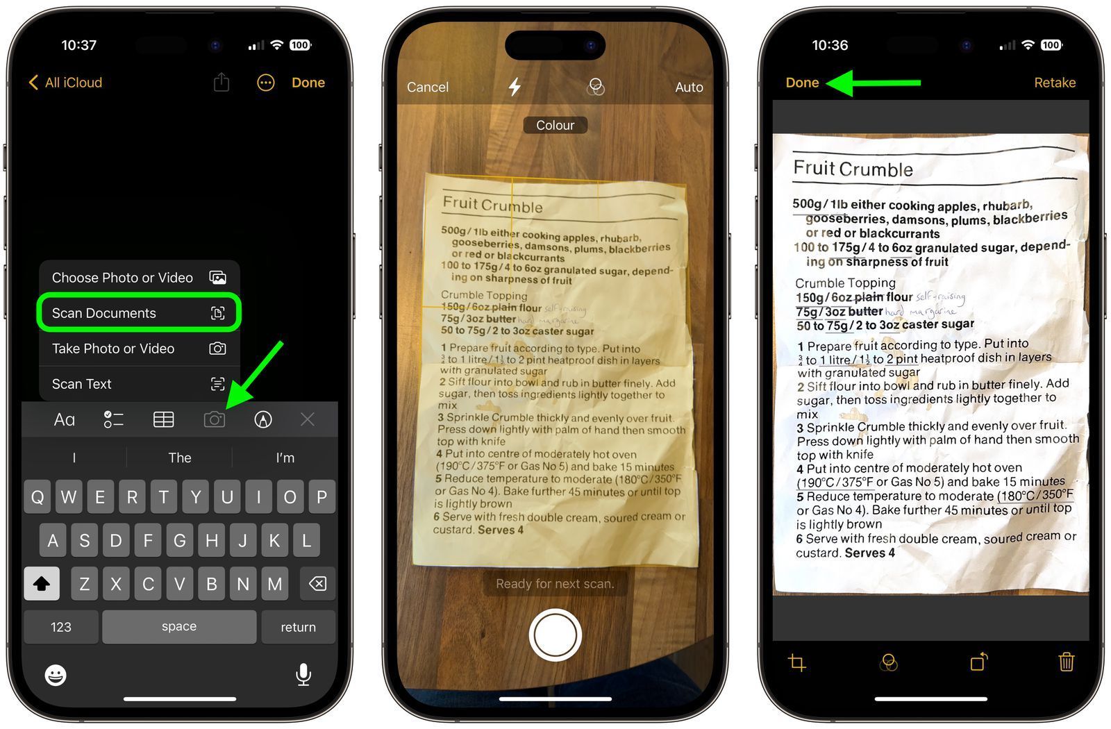 تكنولوجيا: تعملها إزاي؟.. كيفية مسح المستندات ضوئيا فى تطبيق Notes على iPhone