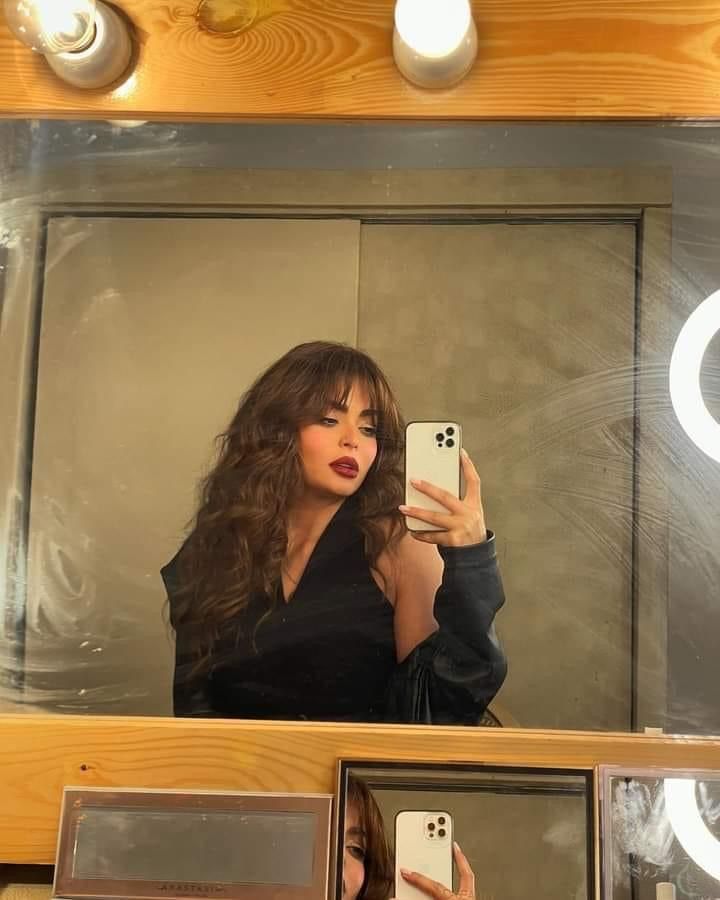 أسماء جلال بلوك جديد من كواليس فيلم ولاد رزق 3