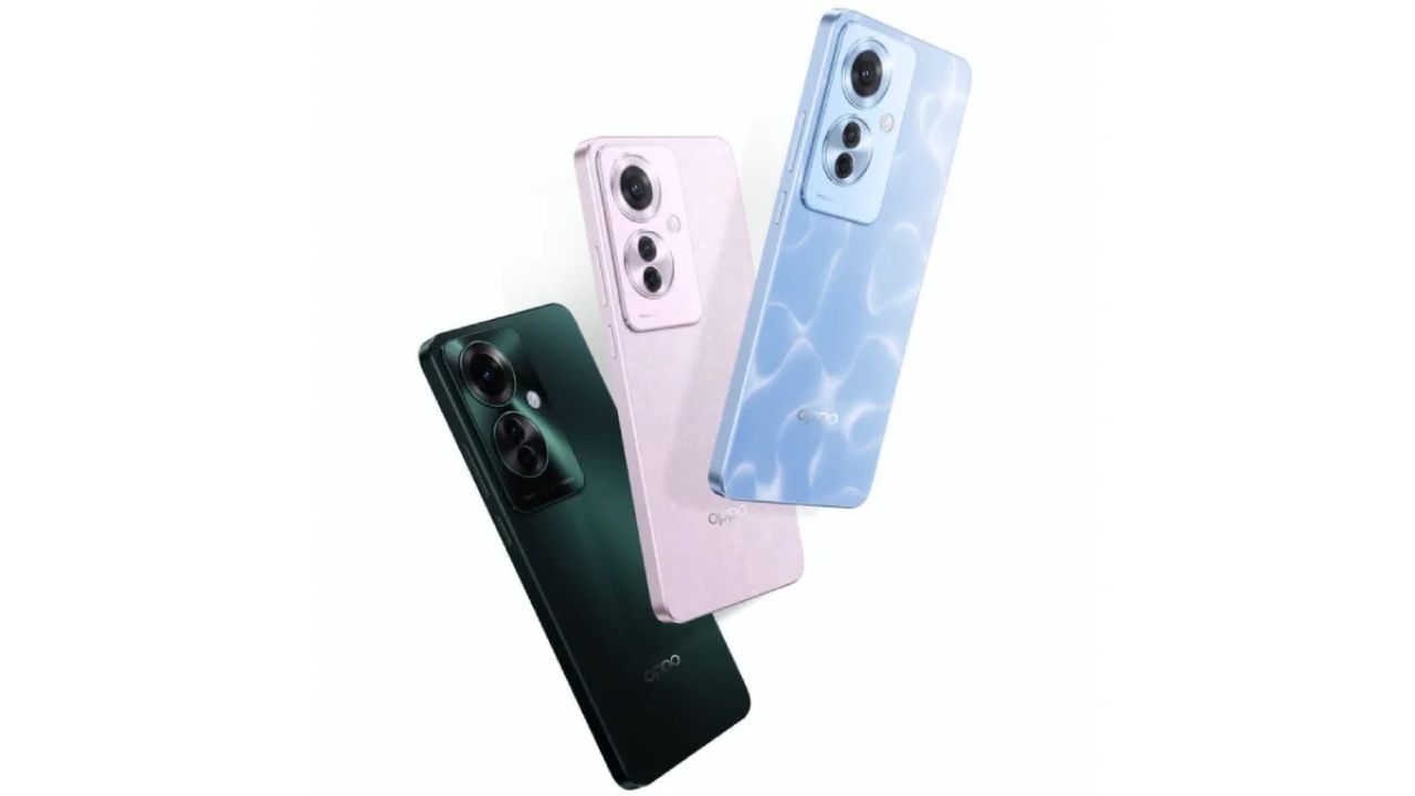 شركة أوبو تطلق هاتف Oppo Reno 11F 5G بشاشة OLED وثلاث كاميرات 64 ميجابكسل وهيكل مقاوم للماء