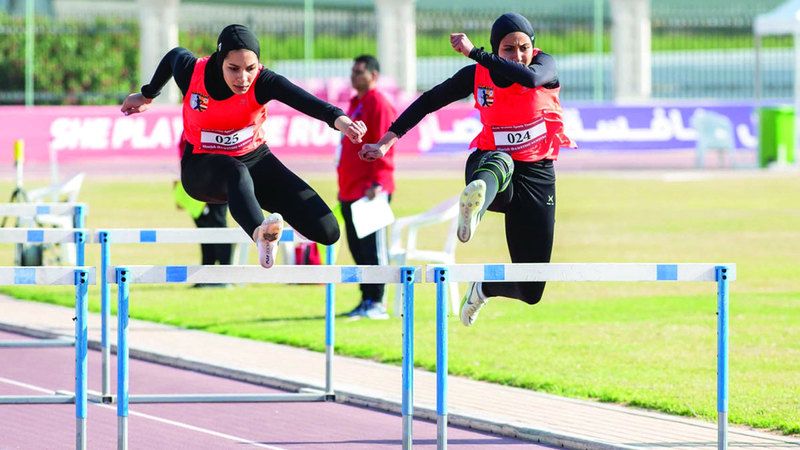 الامارات | البحرين تتصدر  «ألعاب القوى»  في «عربية السيدات»