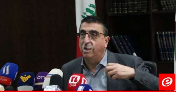 حجار: لبنان لا يستطيع تحمل عواقب قرار وقف تمويل الأونروا