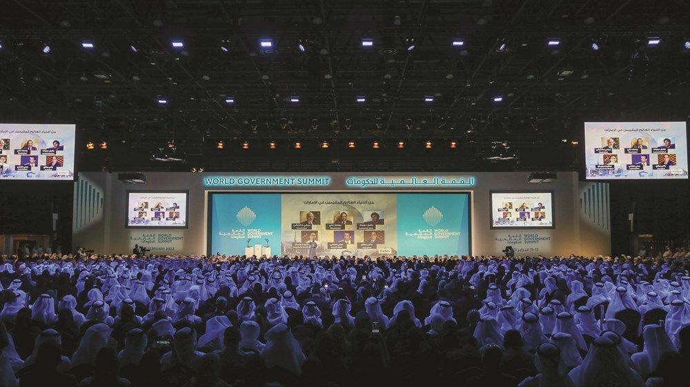 رئيس الدولة ومحمد بن راشد يرحبان بضيوف الإمارات المشاركين في القمة العالمية للحكومات 2024