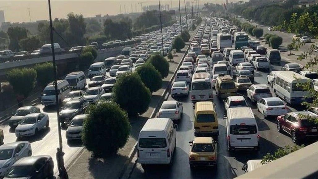 3 منها طويلة "عابرة للمناطق".. خارطة شاملة بازدحامات بغداد الان