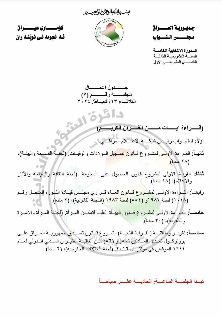 "المرور والأعضاء البشرية".. تفاصيل جلسة البرلمان الـ6 من الفصل التشريعي الأول