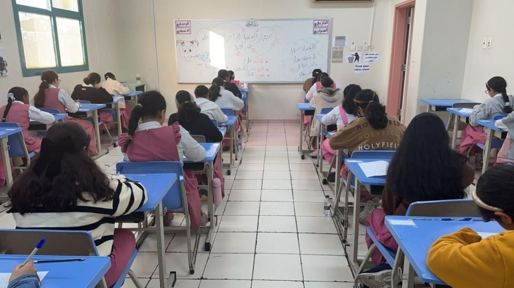 بالصور.. 6 ملايين طالب وطالبة يؤدون اختبارات نهاية الفصل الثاني