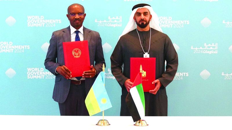 الامارات | مذكرة تفاهم بين الإمارات ورواندا في المجالات الأمنية ومكافحة الإرهاب