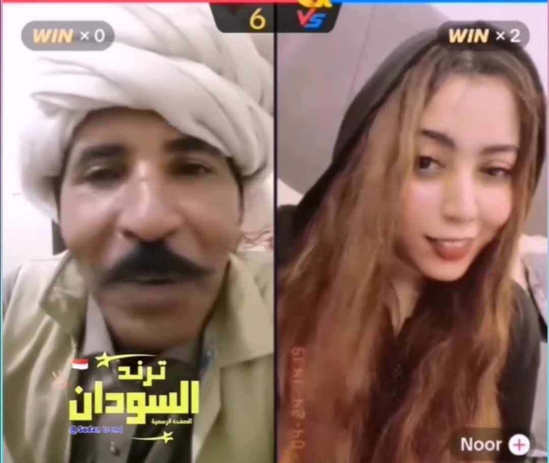شاهد بالفيديو.. نجم “التيك توك” السوداني صاحب الستين عام يعود لإثارة الجدل خلال بث مباشر مع حسناء مصرية: (خليني أتزوجك وأفقد فيك السيطرة لأني شايف اللحمة قدامي)