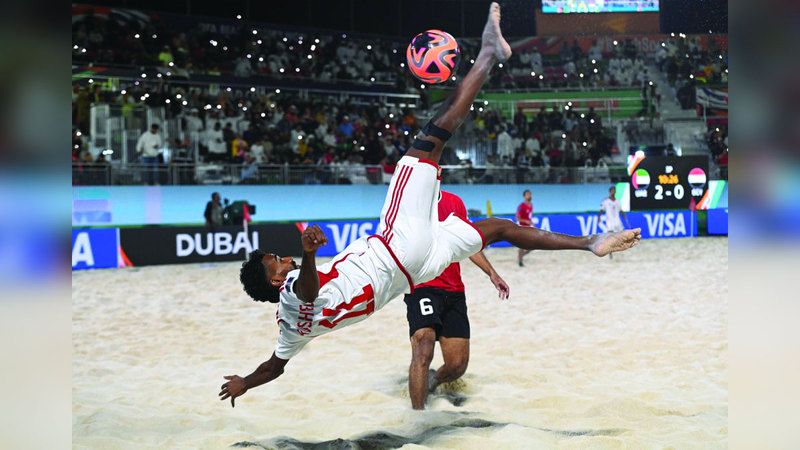 الامارات | مدرب منتخب الشاطئية: اجتزنا أول خطوة بنجاح.. والقادم أصعب