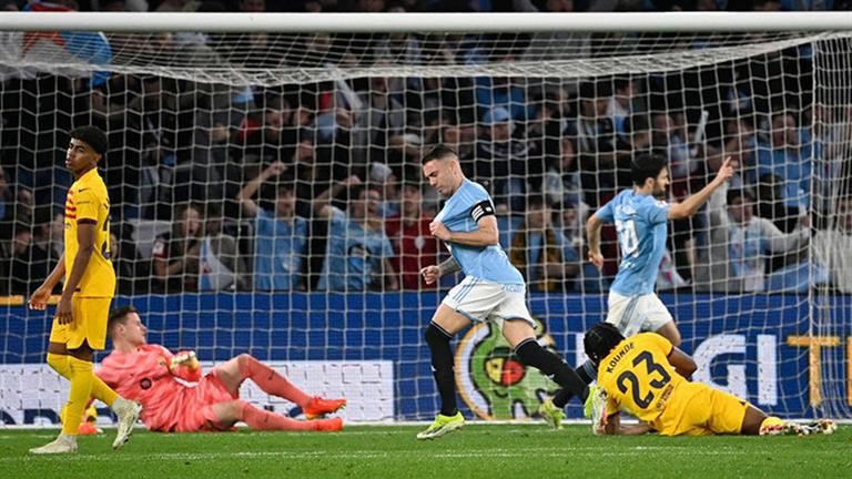 "في آخر دقيقة".. برشلونة يفوز على سيلتا فيجو بالدوري الإسباني