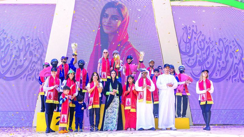 الامارات | ماسة عدنان تظفر بكأس فاطمة بنت منصور بن زايد للقدرة