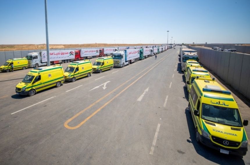 ميناء رفح البري يستقبل 44 مصابًا ومرافقًا فلسطينيًا