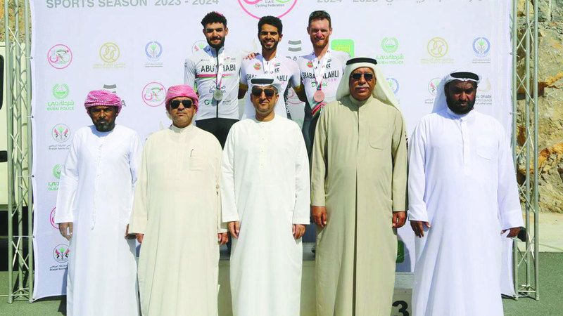 الامارات | جابر المنصوري بطل «جبل جيس» للدرّاجات