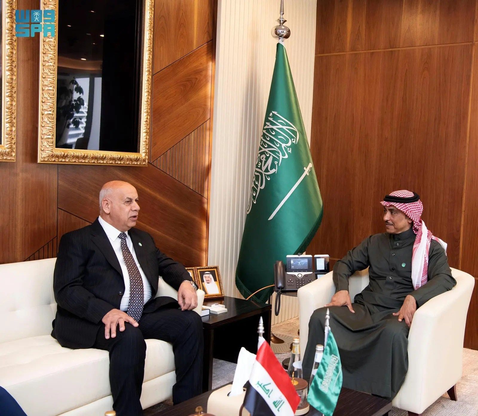 السعودية | وزير الإعلام يستقبل وزير الثقافة والآثار والسياحة العراقي