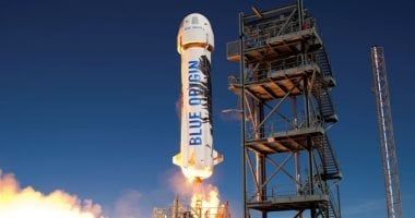 تكنولوجيا: رصد صاروخ Blue Origin على منصة الإطلاق من الفضاء.. صور