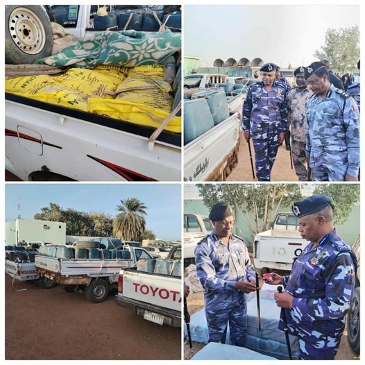 بالصور.. خلال وقوفه على إنجاز لمكافحة التهريب مدير شرطة ولاية نهر النيل يشيد بأداء منسوبي مكافحة التهريب ويثمن مجهوداتهم