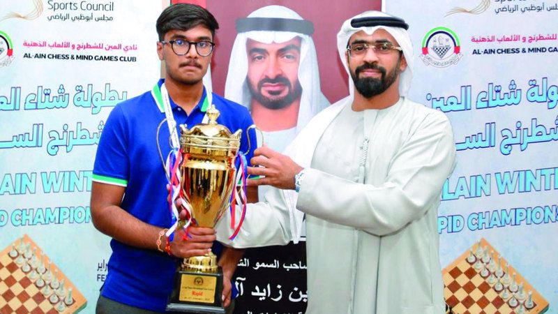 الامارات | الهندي فيشال بطل «شتاء العين» للشطرنج السريع