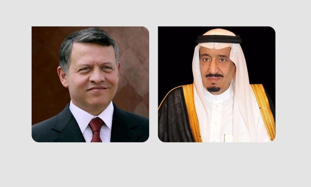 ملك الأردن يهنئ خادم الحرمين بذكرى يوم التأسيس
