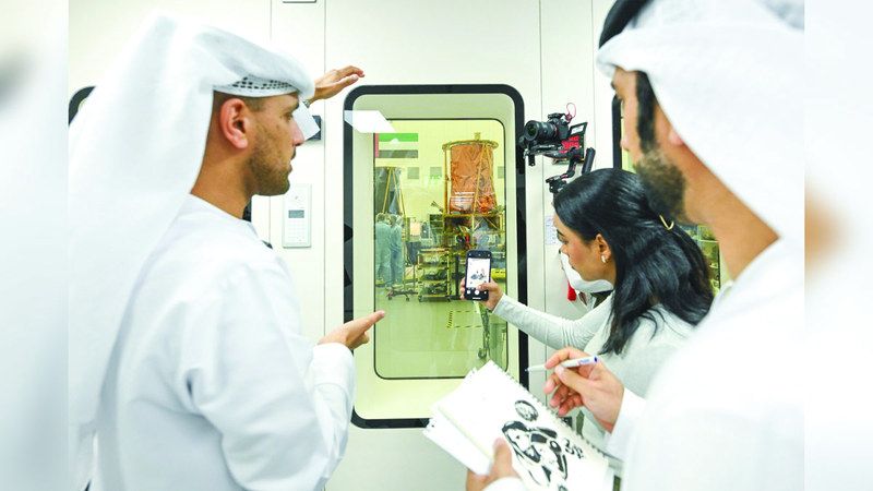 الامارات | %50 نسبة الإنجاز في القمر الاصطناعي «MBZ-Sat»