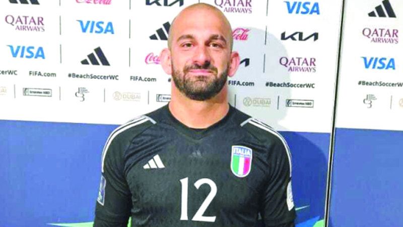 الامارات | حارس إيطاليا: الجماهير الإماراتية صنعت الفارق في مونديال الشاطئية