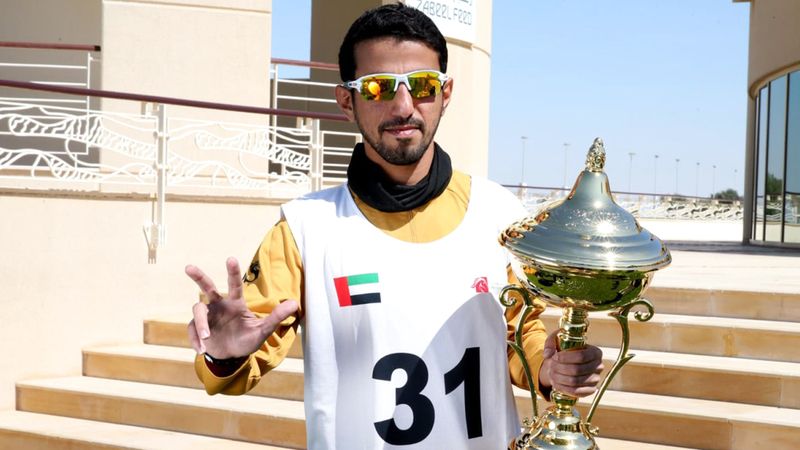 الامارات | سعيد المهيري بطلاً للإسطبلات الخاصة في مهرجان القدرة